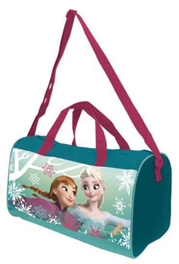 Frozen, torba sportowa, Elsa, zielona Frozen - Kraina Lodu