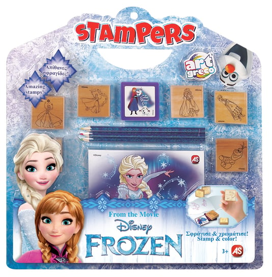 Frozen, zestaw Pieczątek AS Company