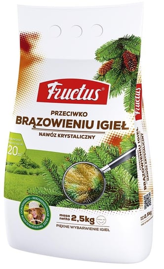 Fructus 2,5 kg przeciwko brązowieniu igieł FRUCTUS