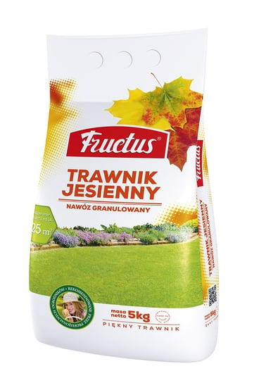Fructus 5kg Trawnik jesienny. Nawóz do trawy trawnika trawników FRUCTUS