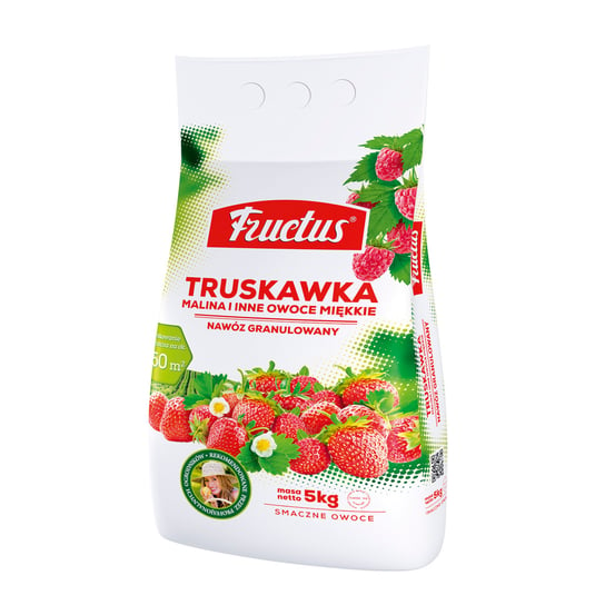 FRUCTUS TRUSKAWKA 5 KG do nawożenia truskawek, a także malin i innych owoców miękkich. FRUCTUS