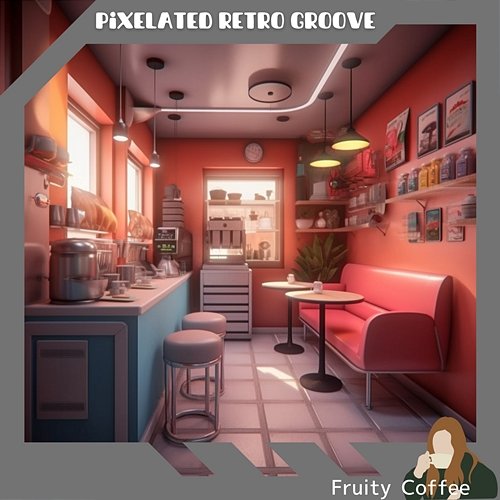 Fruity Coffee Pixelated Retro Groove