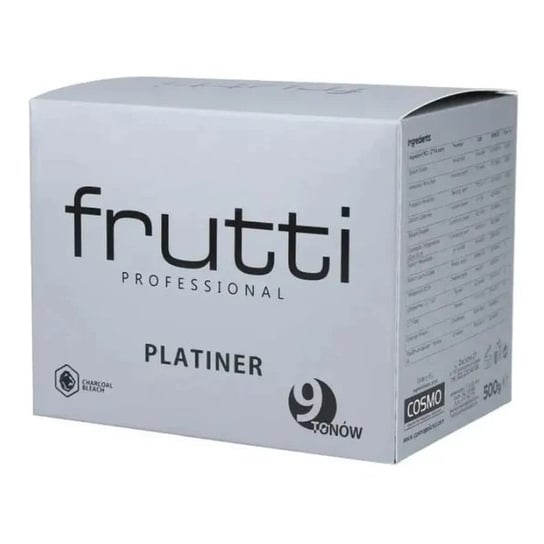 Frutti, Professional, Bezpyłowy rozjaśniacz do włosów 9 Tonów, 500 g Frutti Professional