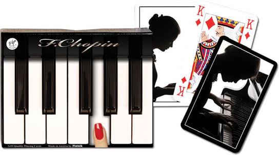 Fryderyk Chopin, karty, Piatnik, 2 talie Piatnik