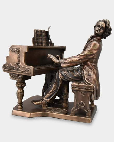 Fryderyk Chopin przy Fortepianie Rzeźba rzezbyzbrazu.pl