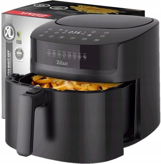 FRYTKOWNICA AIR FRYER DIGITAL 8 PROG XL 6,5L 1800W Zilan