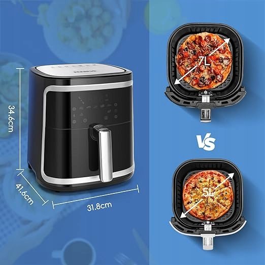 Frytkownica beztłuszczowa 1900 W 7 l Aigostar Cube Aigostar