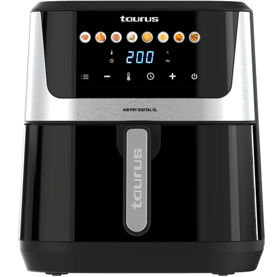 Taurus Program Frytkownica Beztłuszczowa Frytownica Air Fryer Taurus Digital Xl 8L ...