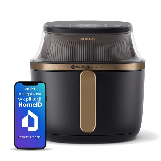 Frytkownica beztłuszczowa PHILIPS Ovi seria 3000 NA322/00 airfryer z okienkiem Philips