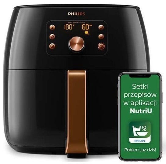 Frytkownica beztłuszczowa PHILIPS Ovi Smart XXL HD9867/90, 2225 W Philips