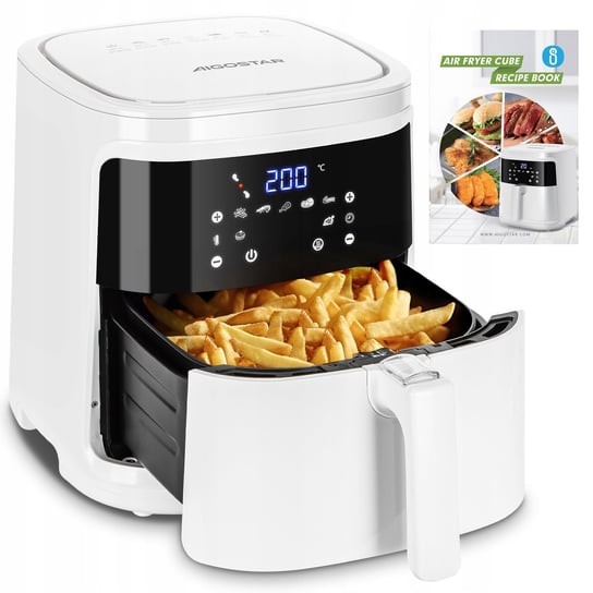 FRYTKOWNICA BEZTŁUSZCZOWA WIFI 7L 1900W AIR FRYER XL FRYTOWNICA LCD SMART Aigostar