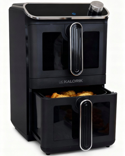 FRYTKOWNICA PIONOWA BEZTŁUSZCZOWA 2260W 11L XXL AIR FRYER WIEŻA + RUSZTA Kalorik