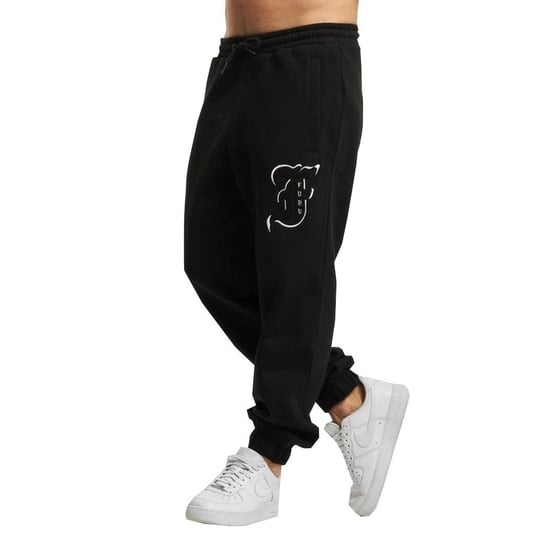 Fubu Spodnie Dresowe Męskie Czarne Tribal Sweatpants 6004565 L FUBU