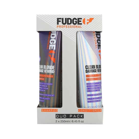 Fudge, Clean Blonde Violet, zestaw kosmetyków do włosów, 2 szt. Fudge