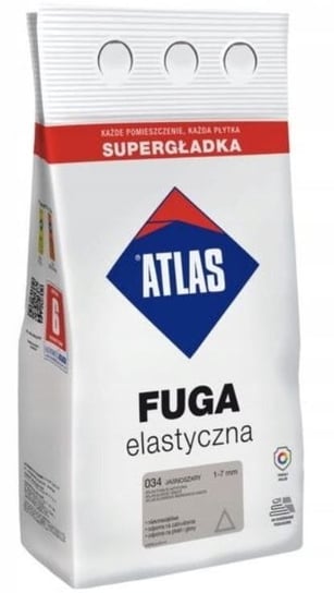 Fuga elastyczna Atlas 3 kg jasno szara Atlas