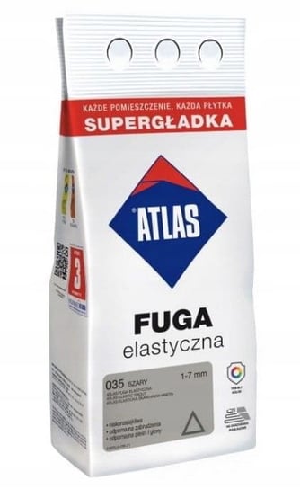 Fuga elastyczna szara 3 kg Atlas Atlas