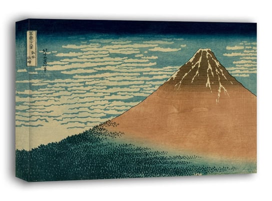 Fuji in Clear Weather, Hokusai - obraz na płótnie 120x90 cm Inny producent