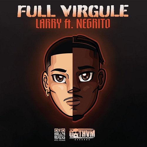 FULL VIRGULE Larry, Negrito