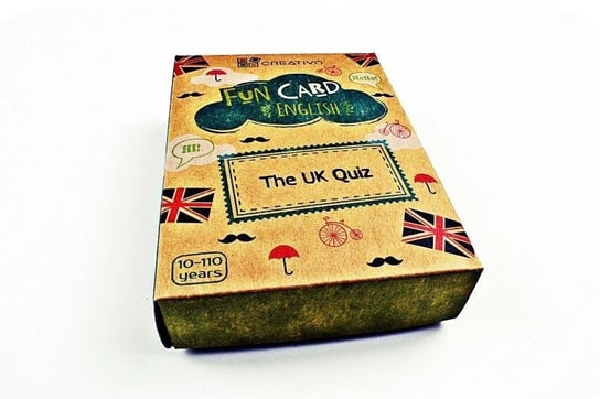 Fun Card English The UK Quiz, gra językowa, Creativo Creativo