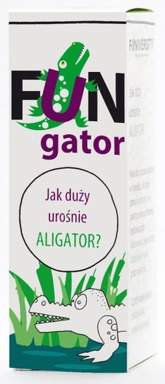 Fun Gator, zabawka edukacyjna Jak duży urośnie Aligator? Fun Gator
