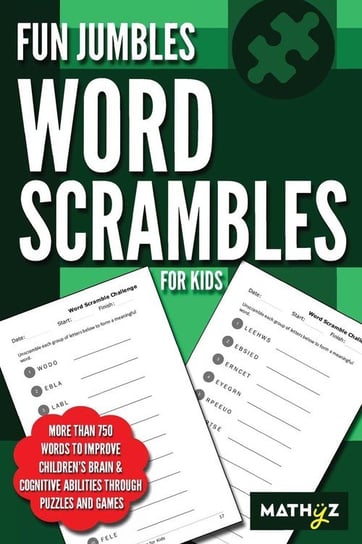 Fun Jumbles Word Scrambles for Kids Learning Mathyz