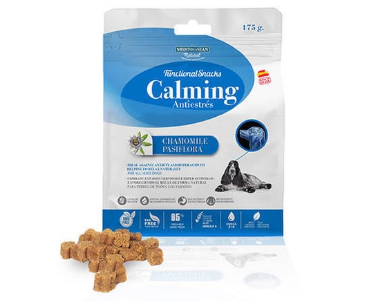 FUNCTIONAL Snacks CALMING przysmak treningowy dla psa z Rumiankiem 175g Mediterranean Natural