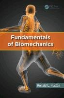 Fundamentals of Biomechanics Huston Ronald L.
