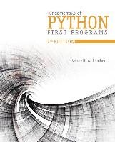 Fundamentals of Python: First Programs Lambert Kenneth A.