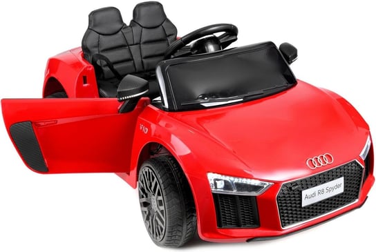 Funfit Kids, pojazd na akumulator na licencji Audi R8 Spyder, czerwony Funfit Kids