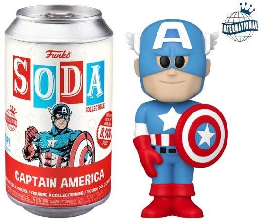 Funk Soda, figurka kolekcjonerska, Marvel, Captain America Funko