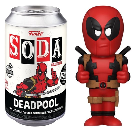 Funk Soda, figurka kolekcjonerska, Marvel, Deadpool Inna marka