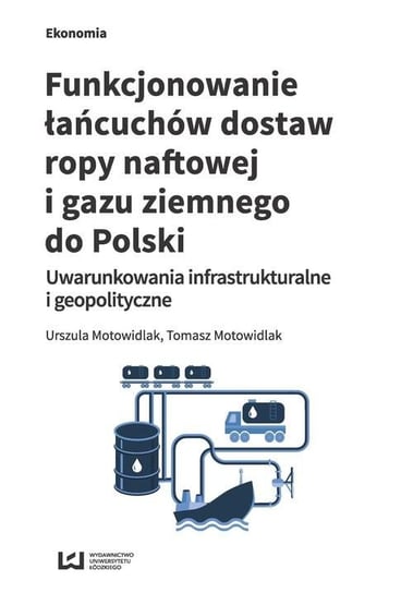Funkcjonowanie łańcuchów dostaw ropy naftowej i gazu ziemnego do Polski. Uwarunkowania infrastrukturalne i geopolityczne Motowidlak Urszula, Motowidlak Tomasz