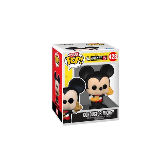 Funko Bitty POP!, figurka kolekcjonerska, Disney- Sorcerer Mickey 4PK Funko