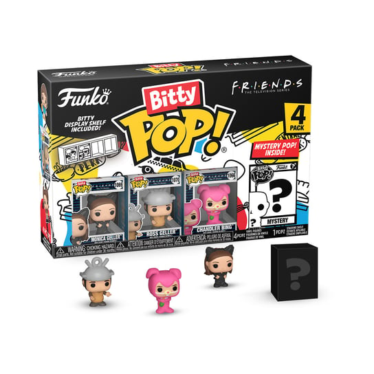 Funko Bitty POP!, figurka kolekcjonerska, Friends, 4pack Funko POP!