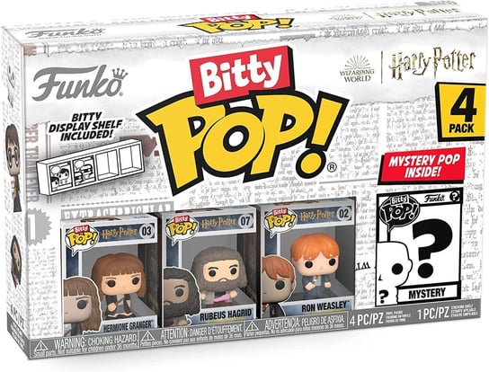 Funko Bitty POP!, figurka kolekcjonerska, Harry Potter, 4pack Funko POP!