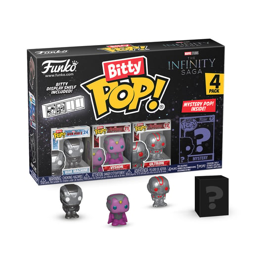 Funko Bitty POP!, figurka kolekcjonerska, Marvel, The Infinity Saga, Iron Man, 4 pack Funko POP!