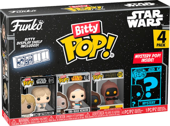 Funko Bitty POP!, Figurka Kolekcjonerska, Star Wars, 4 pack Funko POP!