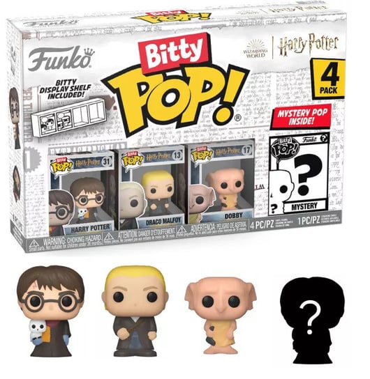 Funko Bitty POP!, figurki kolekcjonerskie, Harry Potter, 4pack. Funko POP!