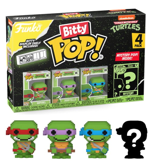 Funko Bitty Pop!, Figurki, Teenage Mutant Ninja Turtles Funko