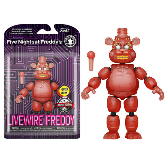 Funko Five Nights at Freddy's, figurka kolekcjonerska, Five Nights at Freddy's, Livewire Freddy Funko