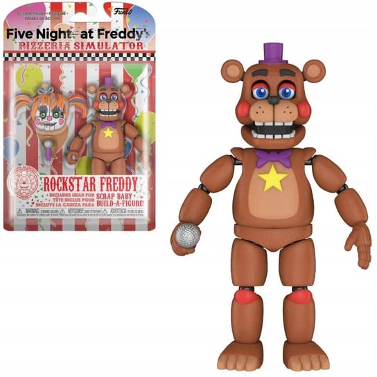 Funko Five Nights at Freddy's, figurka kolekcjonerska, Five Nights at Freddy's, Rockstar Freddy Funko