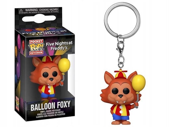 Funko Pocket POP! Keychain, breloczek, Five Nights at Freddy's, Balloon Foxy Funko POP!