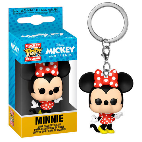 Funko Pocket POP! Keychain, breloczek, Mickey And Friends, Minnie Mouse Funko POP!