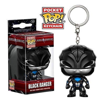 Funko Pocket POP! Keychain, breloczek, Power Rangers, Black Ranger Funko POP!