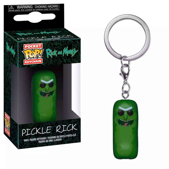Funko Pocket POP! Keychain, breloczek, Rick & Morty, Pickle Rick Funko POP!