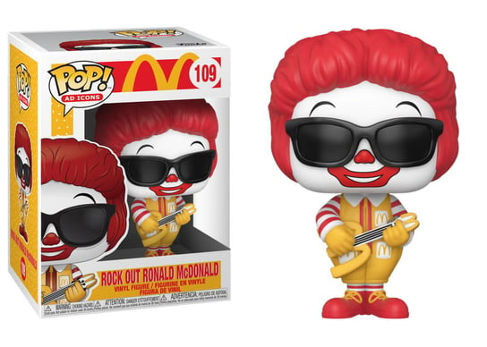 Funko POP! Ad Icons, figurka kolekcjonerska, McDonald's, Rock Out Ronald, 109 Funko POP!