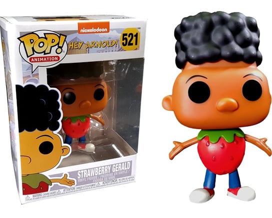 Funko POP! Animation, figurka kolekcjonerska, Hey Arnold!, Strawberry Gerald, 521 Funko POP!