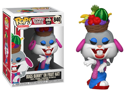Funko POP! Animation, figurka kolekcjonerska, Looney Tunes, Bugs Bunny (In Fruit Hat), 840 Funko POP!