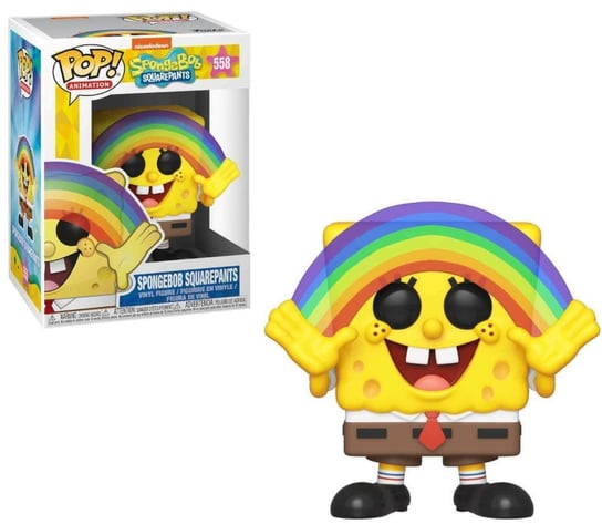 Funko POP! Animation, figurka kolekcjonerska, Rainbow Spongebob, 558 Funko POP!