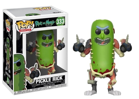 Funko POP! Animation, figurka kolekcjonerska, Rick&Morty, Pickle Rick, 333 Funko POP!